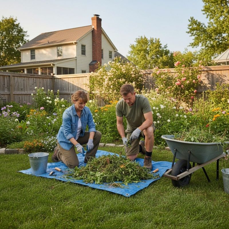 Local Weed Pulling pros at work